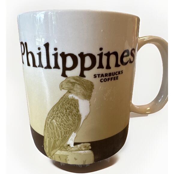 Starbucks Coffee Mug Cup Philippines Global Icon Collector Series 2015 16 oz - Picture 1 of 4